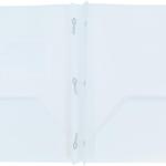 Back to School.Aurora LLC School,Office Supplies.Durables Plastic Folders with Prongs and Two Pockets.(Orange)