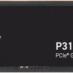 Crucial P310 500GB SSD, PCIe Gen4 NVMe M.2 2280, Up to 6,600MB/s, for Laptop, Desktop (PC), & Handheld Gaming Consoles, Includes Acronis Data Recovery Software, Solid State Drive - CT500P310SSD801
