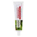 JASON Powersmile Whitening Fluoride-Free Toothpaste, Powerful Peppermint, 6 Ounce Tube