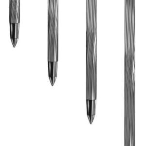 4 1/2" MagSpike Surveying Pin Steel 1" Diameter Round He