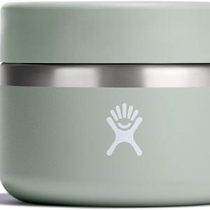 Hydro Flask Food Jar – Insulated Stainless Steel, Snack Travel Container for Hot Food, Lunch, & Soup 12 Oz Agave Green