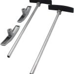 RV Sewer Valve Handles & Waste Valve Extension Tube Set - Reliable Solution for Easy Waste Management | Fit for 1 1/2"， 2“and 3" RV Black Tank Valve Compatible for RV Sewer Hose Kit