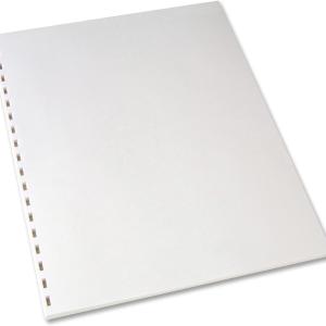 Prepunched Paper Alliance Laser Cut Sheet 19 Hole GBC 8.5 x 11 inch, 20 lb, 92 Bright, 2500 Sheets