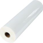 12.5 in x 656 ft Glossy Thermal Laminating Film, 1" Poly-in Core for Hot Roll Laminating Machine 28 mic Thickness