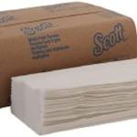 Scott Multifold Paper vDBoT Towels (01804) with Fast-Drying Absorbency Pockets, White,250 Count (2 Pack)
