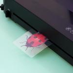 ONLYKXY 2.5x3.7-Inches Transparent Universal Thermal Laminating Sheets Pouches Premium Films for Laminator Machine - Photo Paper Files Card Picture for Office 100Pcs