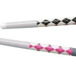 GumChucks Floss for Teeth - Flossing for Kids and ults - Orthodontic Flossers for Braces - Dental Gum Floss Picks for All Ages (Pink Argyle - Candy)