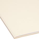 Sme SuperTab Heavyweight File Folder, Oversized 1/3-Cut Tab, Letter Size, Manila, 50 Per Box (10401)