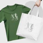 Lizards Stencil Reusable Sturdy Flexible Clear Plastic 1-5.5x5.5 in Arts and Crafts Material Scrapbooking for Airbrush Painting Drawing