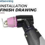 Mtsooning 100PCS SG-55 AG-60 WSD-60 Plasma Cutter Cutting Torch Tip Nozzles Consumables Kit Replacement for STC750P Plasma Cutter WSD60 Plasma Torch