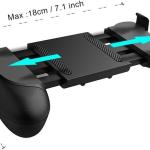 Universal Mobile Game Joystick Spiral Mini Joystick Game Handle Grip Controller Rocker Joyp Foldable Stand Holder for Cellphones (Handle Holder)