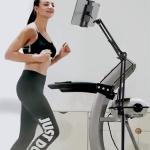 Tablet Floor Stand with Double Weight Base, Overhe Bed Phone Mount Height justable Arm Stretchable Stand Holder, Compatible with iP Mini Air Pro, Galaxy Tab, Kindle, Switch, Cell Phones