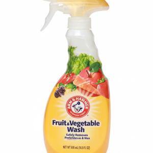 Arm & Hammer Fruit & Vegetable Wash, Produce Wash, Produce Cleaner, 16.9oz Spray, Pack of 1