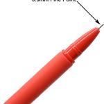 Maydahui 6 PCS Cartoon Crab Rollerball Gel Pens Sea Animal Pen Novelty Pens Cute Expression Black Ink Soft Silicone for School Party Office