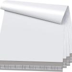 Metronic Poly Mailers 19x24 Inch 50 Pcs | Large Shipping Bags for Clothing, Small Business | Strong Thick Mailing Bags with Self hesive | Waterproof and Tear-Proof Large Package Bags in White