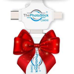 ThePhotoStick® Omni 64GB USB Flash Drive & Memory Stick – Photo & Video Backup for iPhone, Android, Mac & PC – Multiport Connection to Easily Store & Transfer Files