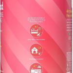 Method All-Purpose Cleaning Wipes, Pink Grapefruit, Multi-Surface, Compostable, 70 Count (Pack of 1)