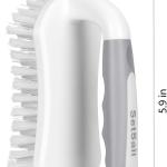 SetSail Scrub Brush, Heavy-Duty Scrub Brushes for Cleaning with Stiff Bristles Cleaning Brush for Shower, Bathroom, Carpet, Kitchen and Bathtub Scrubber - 2 Pack