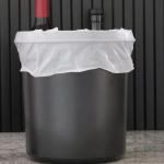 2.6 Gallon Lavender Scented Trash Bags (200 Count) White 2 Gallon Trash Bags Small Bathroom Wastebasket Bags Can Liners for Home Office Bins, 200 Bags