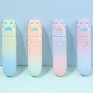 Temiary 4Pcs Cute White Correction Tapes, Retractable White Smooth Pull Out Pen for Instant Correction, Easy to Use, Aesthetic Applicator Set for Students School Office Supplies (Cat Paw)