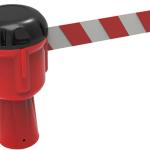 Retractable Traffic Cone Topper Tape - 32.8ft Barrier Warning Tape for Traffic & Pedestrian Safety, Ideal for Blocking Areas & Enhancing Safety Protocols