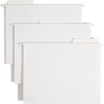 Sme FasTab Hanging File Folder, 1/3-Cut Built-in Tab, Letter Size, White, 20 per Box (64002)