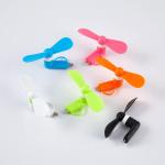 Mini Cell Phone Fan - Colorful and Powerful 2-in-1 Fan Compatible for iPhone, iP, Android Smartphone,Tablet - Cell Phone Summer Accessories - (6-Pack)