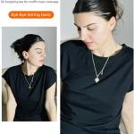 Zeagoo Women's Short Sleeve Ruched Crew Neck T-Shirt