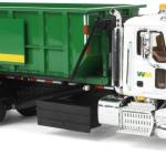 First Gear 1/34 Mack Granite MP Waste Management Truck w/Roll-Off Container 10-4305D