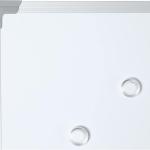 WorkPro® Double-Sided Mobile Magnetic Dry-Erase Whiteboard Easel, 36" x 48", Aluminum Frame with Silver Finish