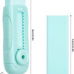 M&G 4 Pcs Cute Erasers for Kids Sliding Retractable Pencil Erasers, Push Pull Design Cute Erasers Stationery Supplies for Kids Back to School Supplies for Office