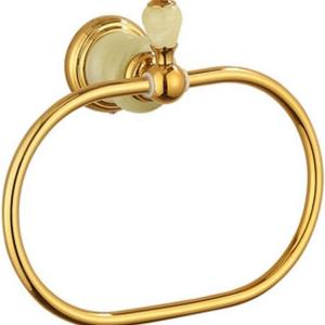 Oval Towel Antique Brass Hanger Hand Towel Holder for Bathroom Kitchen Accessories Wall Mounted