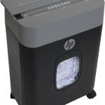 HP - Crosscut Paper Shredder, 8-Sheet Manual Feed, Shreds Credit Cards & Staples, Heavy Duty Paper Shredder for Home Use with 3.4 Gallon Basket