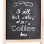 Small Wooden Tabletop Chalkboard Easel Signs with Stand, Folding A Frame Double-Sided Chalkboard Easel Sidewalk Board, Mini Food Signs Menu Board Message Display Board, Black(7.5" x 11.8")