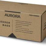 Aurora SB50 Shredder Bags, Design for Aurora AU200MA and AU220MB auto feed shredders, Hold up to 8.5 Gallon of shredded materials, 1 Roll of 50 Bags
