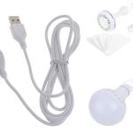 2PCS 5ft White USB 2.0 Male to Female Extension Cable - USB Type A Extension Cables for Keyboard, Mouse, Printer, Computer Accessories