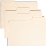 Sme SuperTab Heavyweight File Folder, Oversized 1/3-Cut Tab, Letter Size, Manila, 50 Per Box (10401)