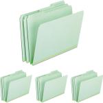 Pendaflex 17167 Pressboard Expanding File Folders, 1/3 Cut Top Tab, Letter, Green (Box of 25)