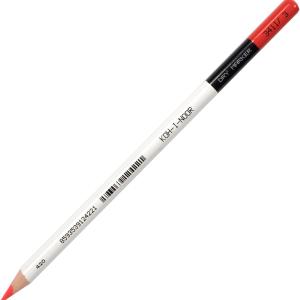コヒノール(Koh-I-Noor) Kohinol 3411003008 8780 Fluorescent Colored Pencils, Red, Set of 12