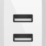 Belkin Dual Port USB Charger Block 24W - iPhone Charger Fast Charging - iPhone 17, Air, Pro, Pro Max, iP, AirPods, Apple Watch, Samsung Galaxy S25, Nintendo Switch 2 & More - Cable Not Included