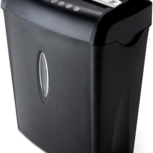 Aurora AU875XA Paper and Credit Card Shredder with 3.7-Gallon Wastebasket, 8-Sheet Cross-Cut with Basket