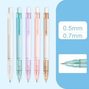 1Pc Random Mechanical Pencil 0.7mm Automatic Pencils Propelling Pencil Cute Pencils Eraser Top Writing Stationery Office Supplies Writing and Correction Supplies(0.7mm)