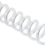 Akiles Spiral Coil Binding Spines 6mm x 305mm (1/4 x 12-inch) 4:1 Pitch [pk of 100] Color: Clear
