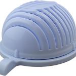 Dependable Industries inc. Essentials Quick Sal Maker Chopper Sal Cutter Bowl Swiftly Dice Fruits & Vegetables, BPA-Free Healthy Meals and Sals in Minutes Multi-functional (Yellow)