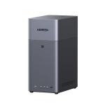 UGREEN NAS DH2300 2-Bay Desktop NAS, Support Capacity 60TB (Diskless), Remote Access, AI Photo Album, Beginner Friendly System, 4GB RAM on Board,1GbE, 4K HDMI, Network Attached Storage(Diskless)