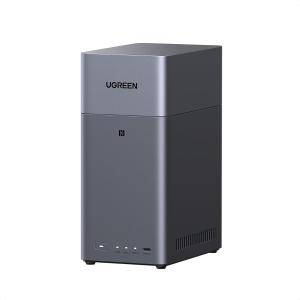 UGREEN NAS DH2300 2-Bay Desktop NAS, Support Capacity 60TB (Diskless), Remote Access, AI Photo Album, Beginner Friendly System, 4GB RAM on Board,1GbE, 4K HDMI, Network Attached Storage(Diskless)