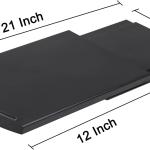 Bruvoalon Kitchen Appliance Sliding Tray, Slider for Coffee Pot, Coffee Maker, Toaster, KitchenAid Mixer, Blenders and Air Fryer, Coutertop with Rolling Wheels (2 Pack)