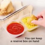 14 Set Reusable Snack Containers with Lids, BPA-Free Leakproof Portion Control Containers for ults & Kids, Divided Mini Food Storage for Lunch, Sal Dressing, Condiments