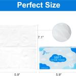 Lotion Facial Tissues - 1200 Sheets 3-Ply Ultra Soft Portable Travel Tissues for Sensitive Skin, Soothing and Gentle Tissues Bulk for Nose