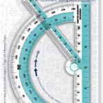 Helix - Swing Arm Protractor - 180 Degree Rotation